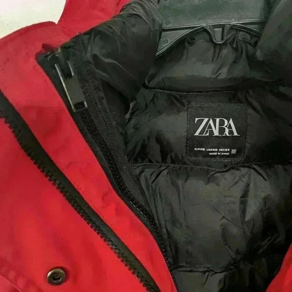 Zara Down Jacket Removal Inner Padded Insert with Recycled Feather 2 in 1 🪶 - Picture 6 of 11
